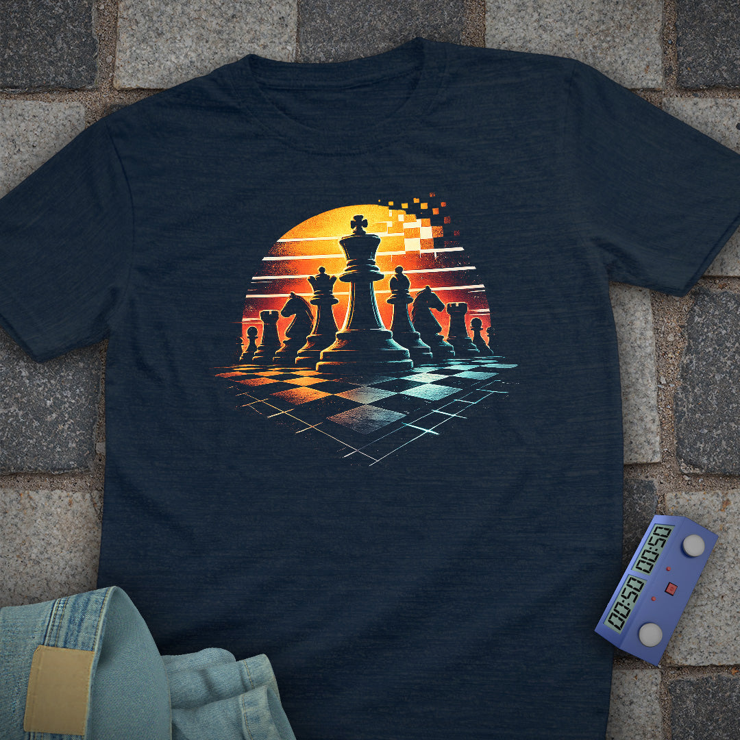 Eighties Style Chess T-Shirt