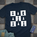 Square Style Chess T-Shirt