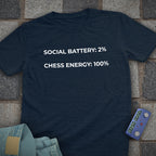 Social Battery Chess T-Shirt