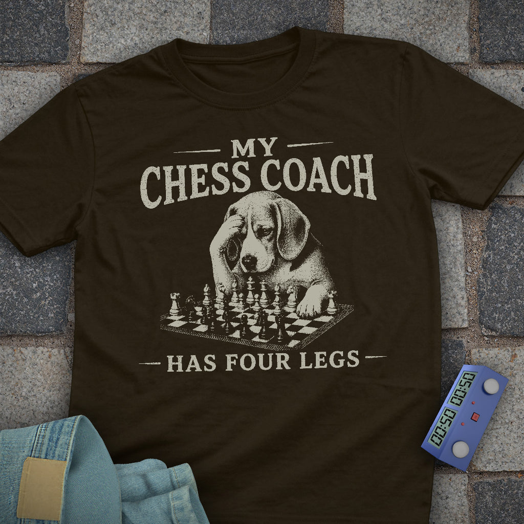 Beagle Chess Coach T-Shirt