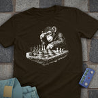 Chimp Playing Chess T-Shirt