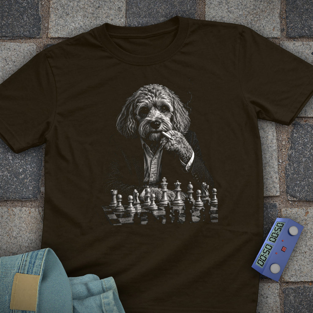Cavapoo Dog Smoking T-Shirt