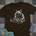French Bulldog Chess T-Shirt