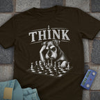 Schnauzer Think Chess T-Shirt