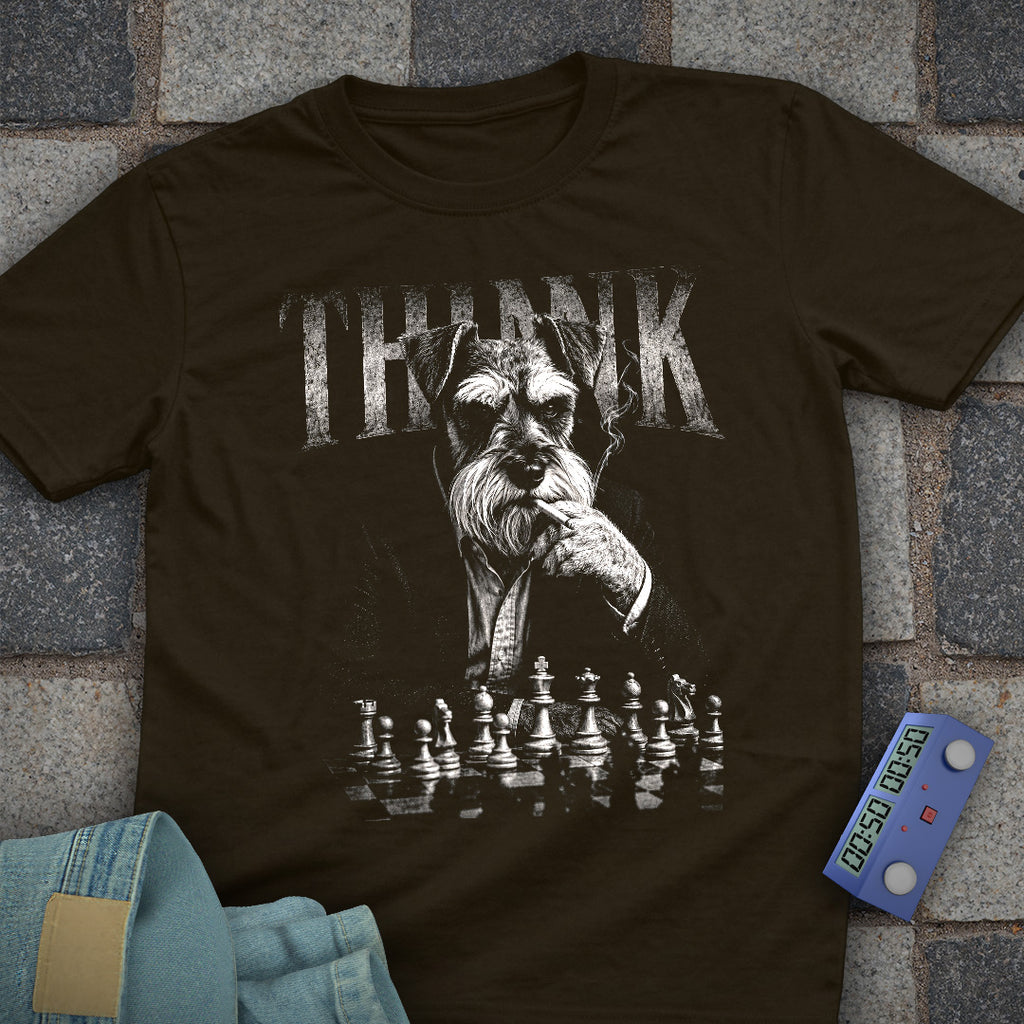Schnauzer Smoke Think T-Shirt