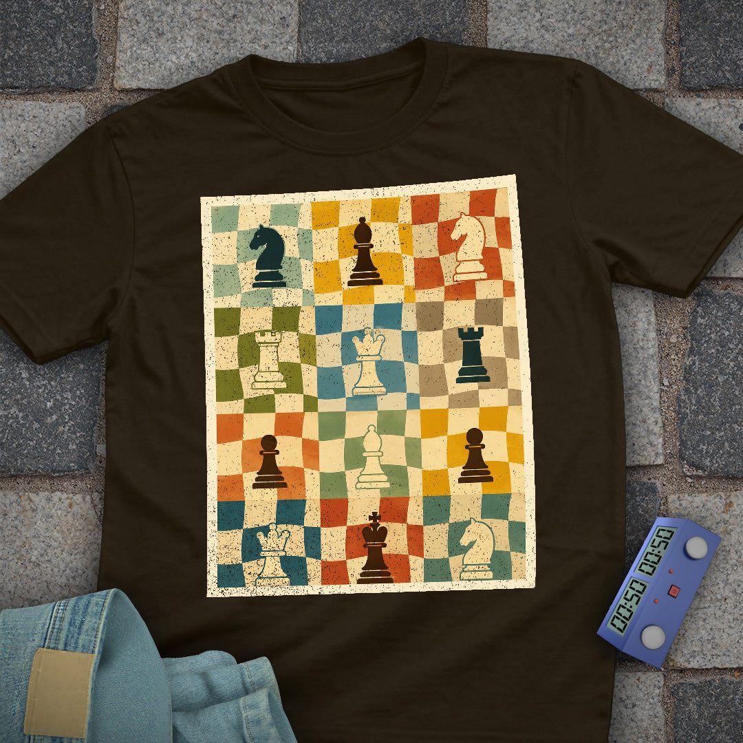 Retro Geometric Art T-Shirt