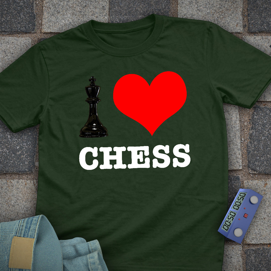 I Love Chess T-Shirt