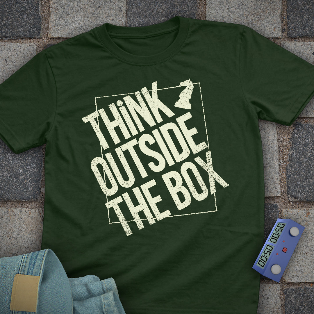 Think Outside Chess Box T-Shirt