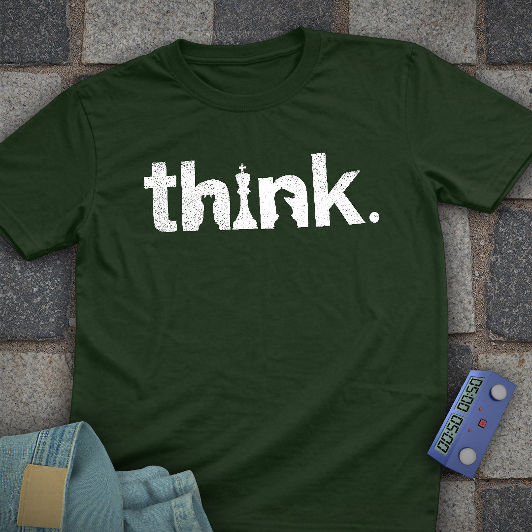 Think Shapes Chess T-Shirt