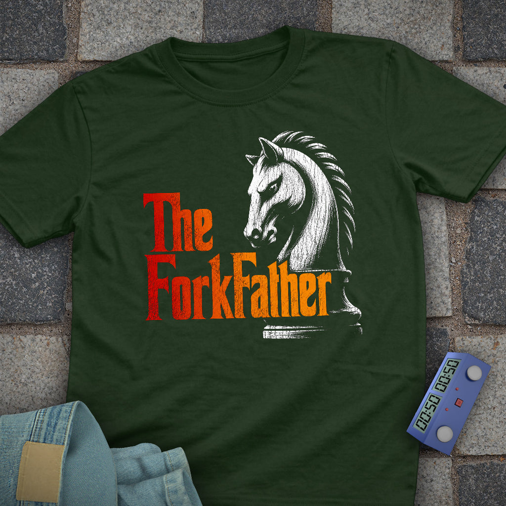 The Fork Father Chess T-Shirt
