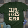 Zero Forks Given Chess T-Shirt