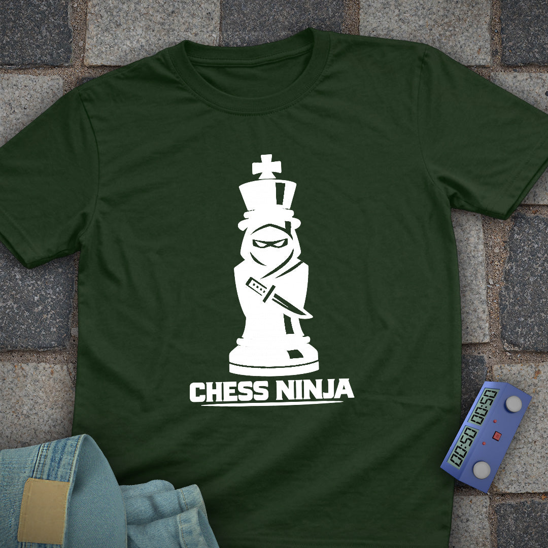 Ninja King Chess T-Shirt