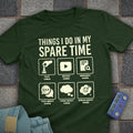 Spare Time Chess T-Shirt