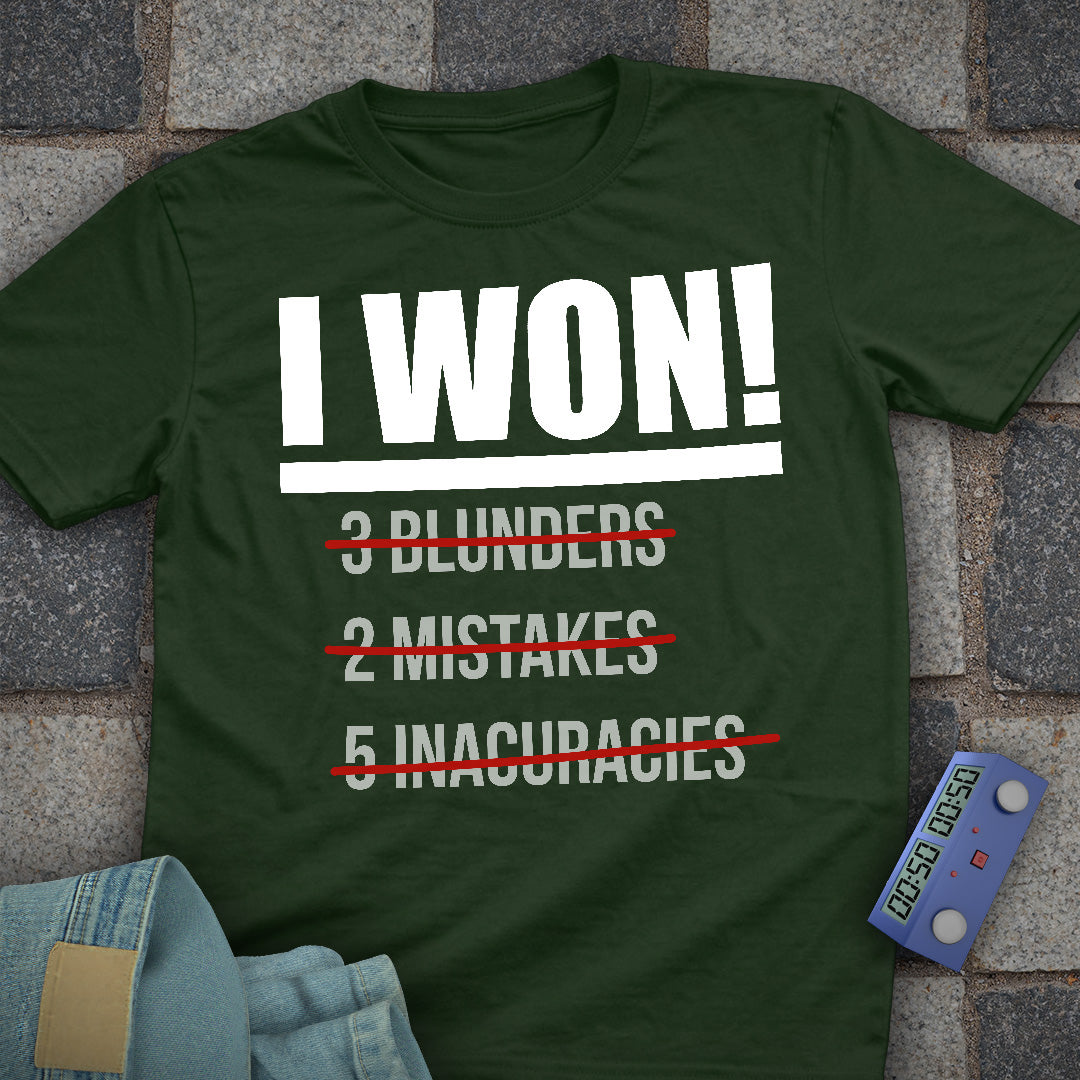I Won! Chess T-Shirt