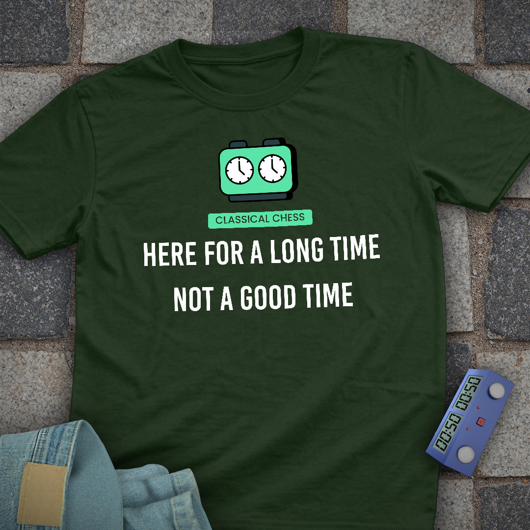 Long Time Chess T-Shirt