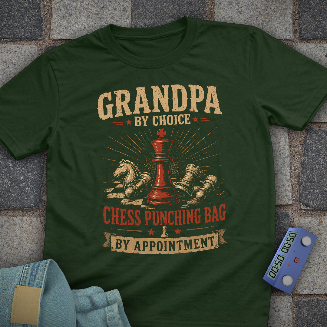 Grandpa Punching Bag T-Shirt