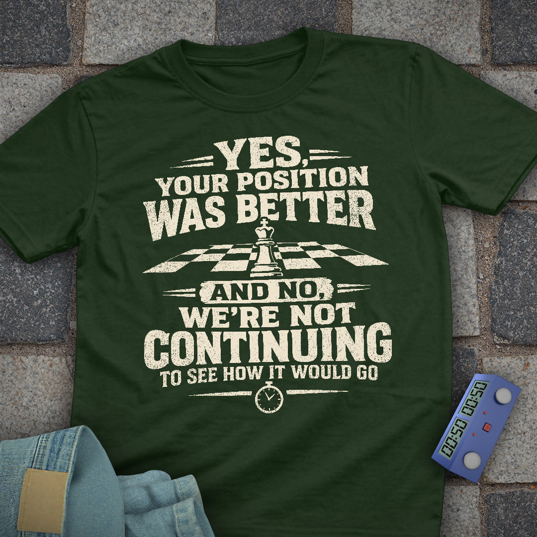 We Are Not Continuing T-Shirt