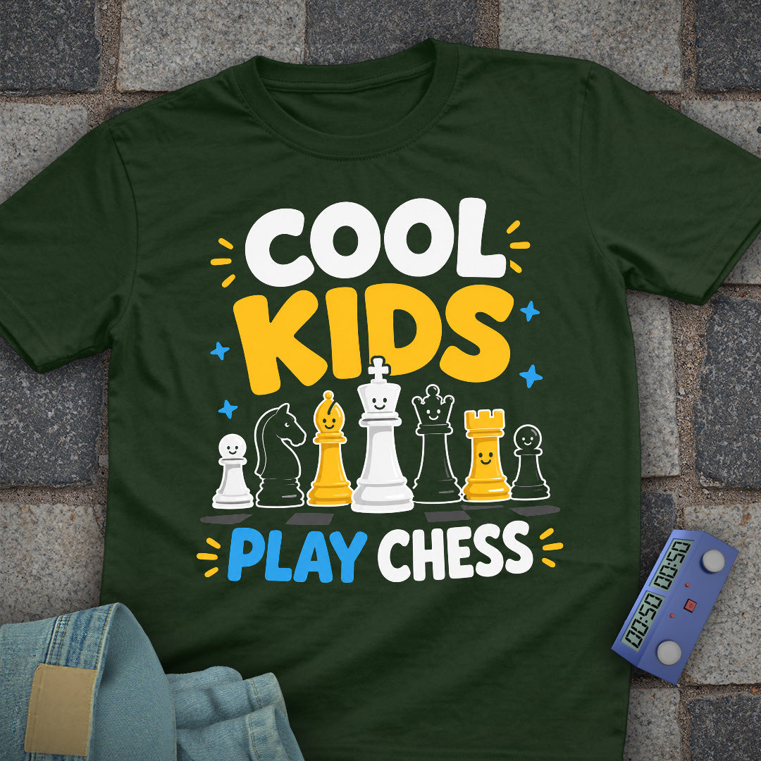 Cool Kids Play Chess T-Shirt