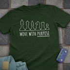 Move With Purpose Chess T-Shirt