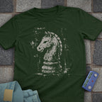 Grunge Knight Chess T-Shirt