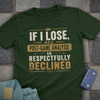 Post Game Declined Chess T-Shirt