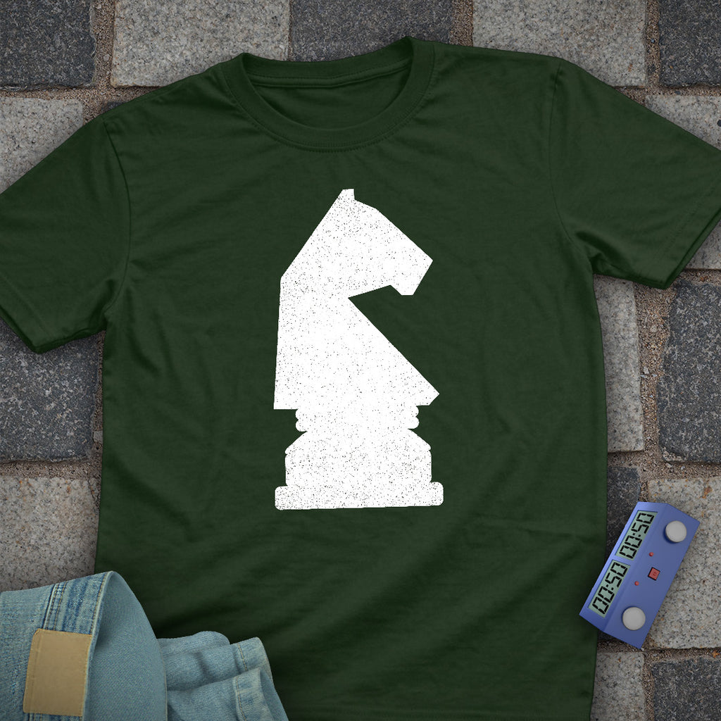 Knight Distressed Chess T-Shirt