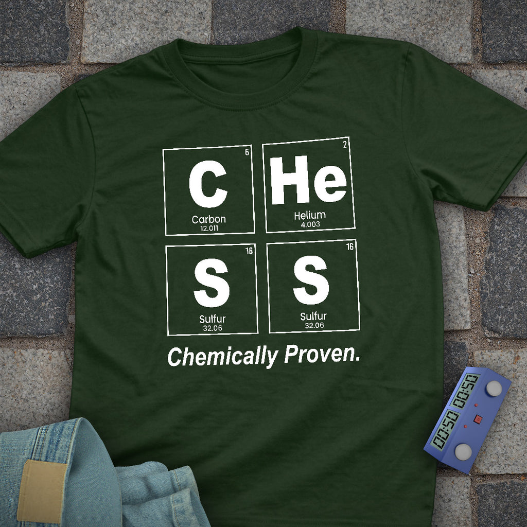 Chemically Proven Chess T-Shirt