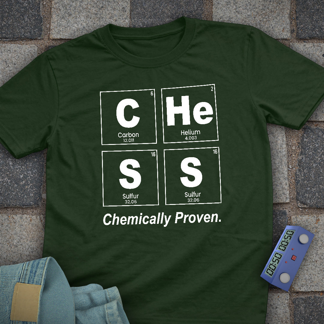 Chemically Proven Chess T-Shirt