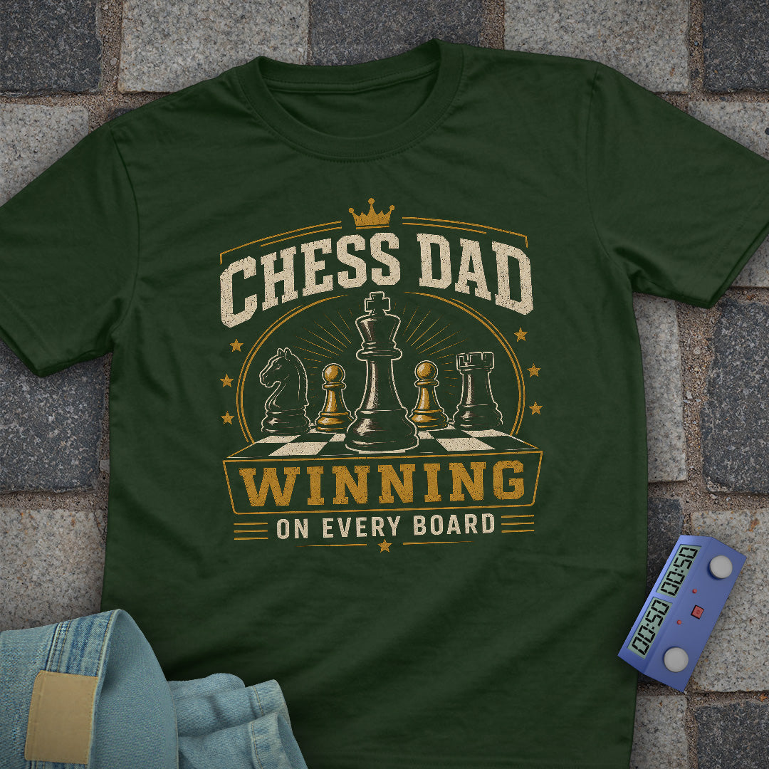 Winning Chess Dad T-Shirt