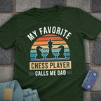 Dad Chess Player T-Shirt