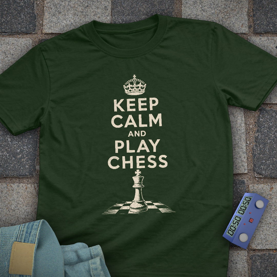 Keep Calm Chess T-Shirt