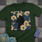 Knight Floral Chess T-Shirt