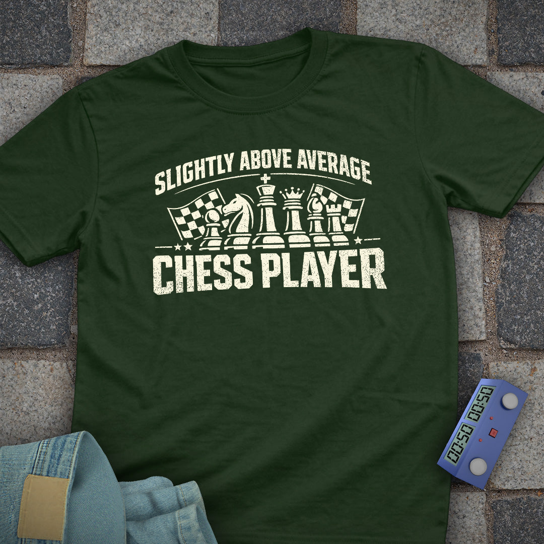 Slightly Average Chess T-Shirt