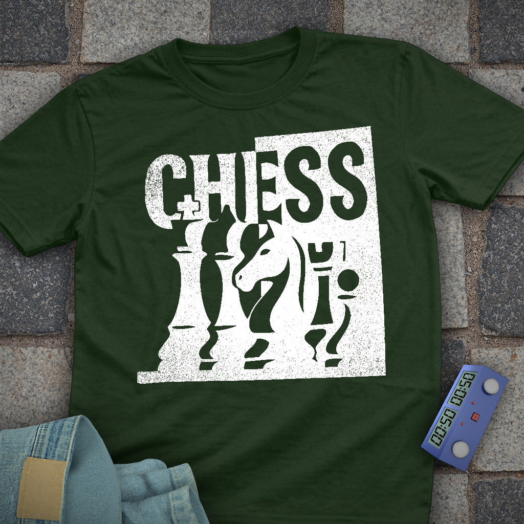 Chess Negative Space T-Shirt