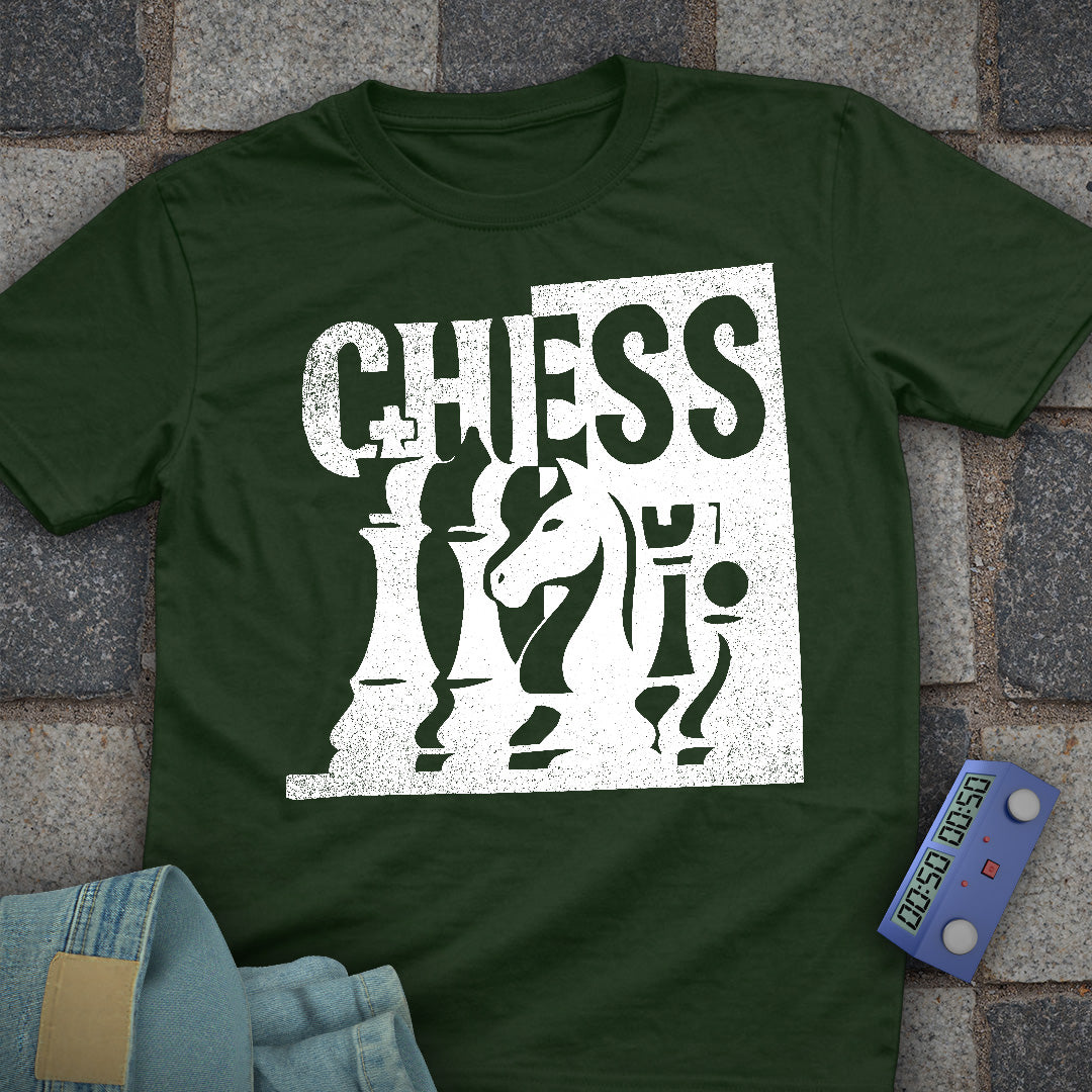 Chess Negative Space T-Shirt