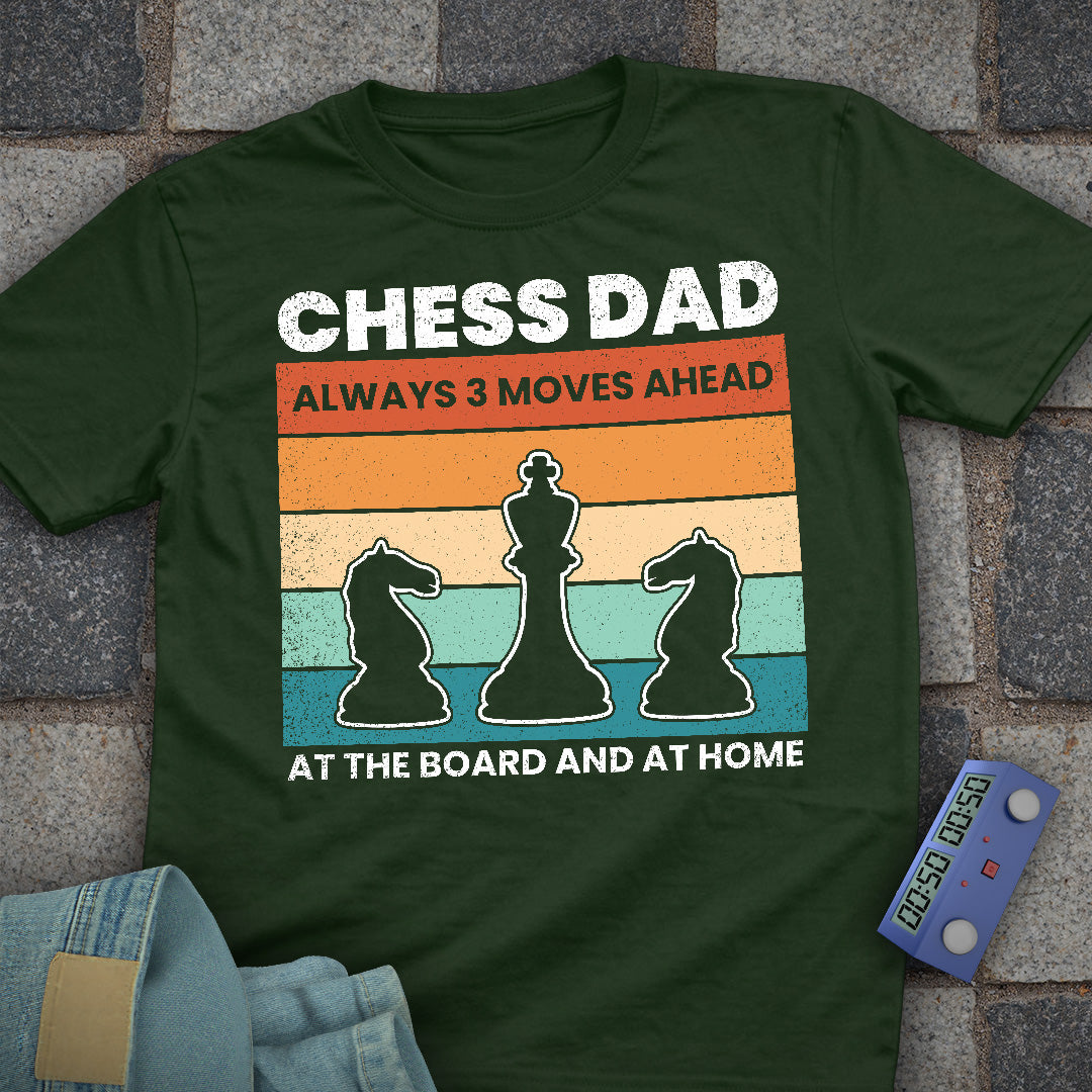 Chess Board Home Retro T-Shirt