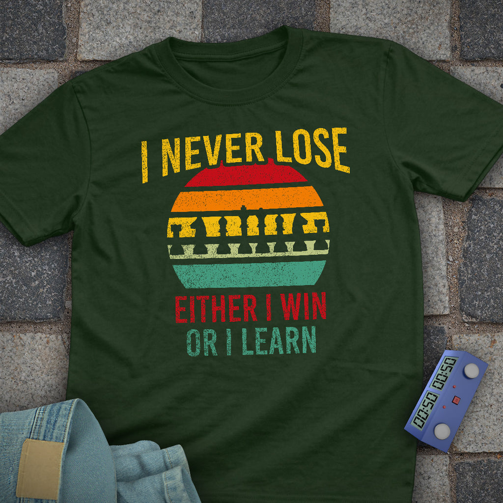 Win or Learn Chess T-Shirt