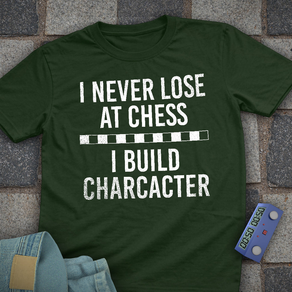 I Build Character T-Shirt