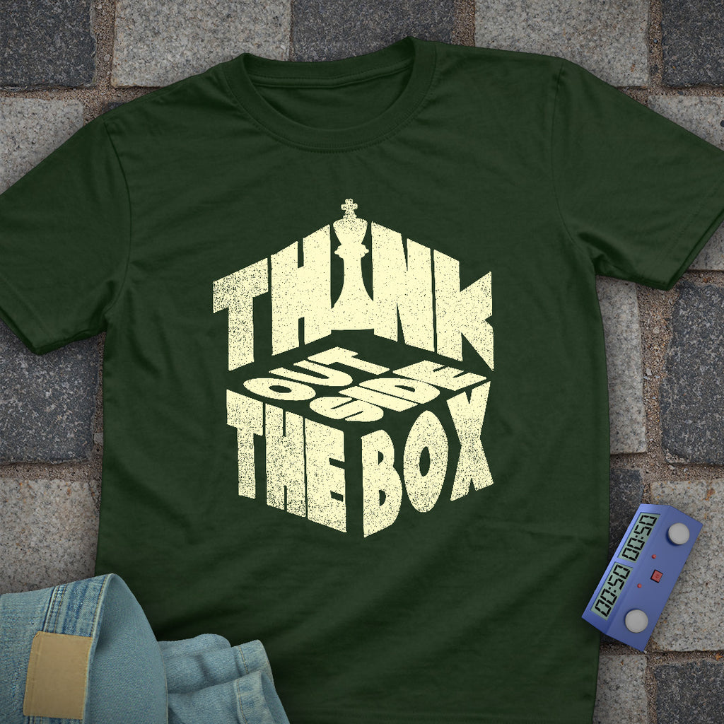 Think Outside Chess Box T-Shirt