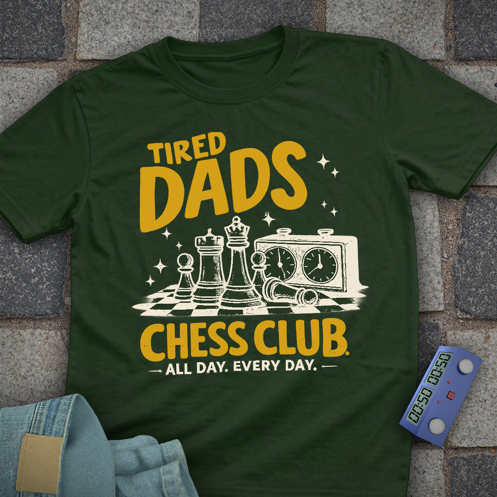 Dad Chess Club T-Shirt