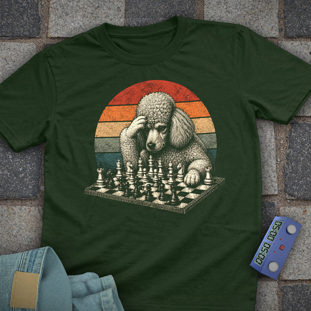 Poodle Retro T-Shirt