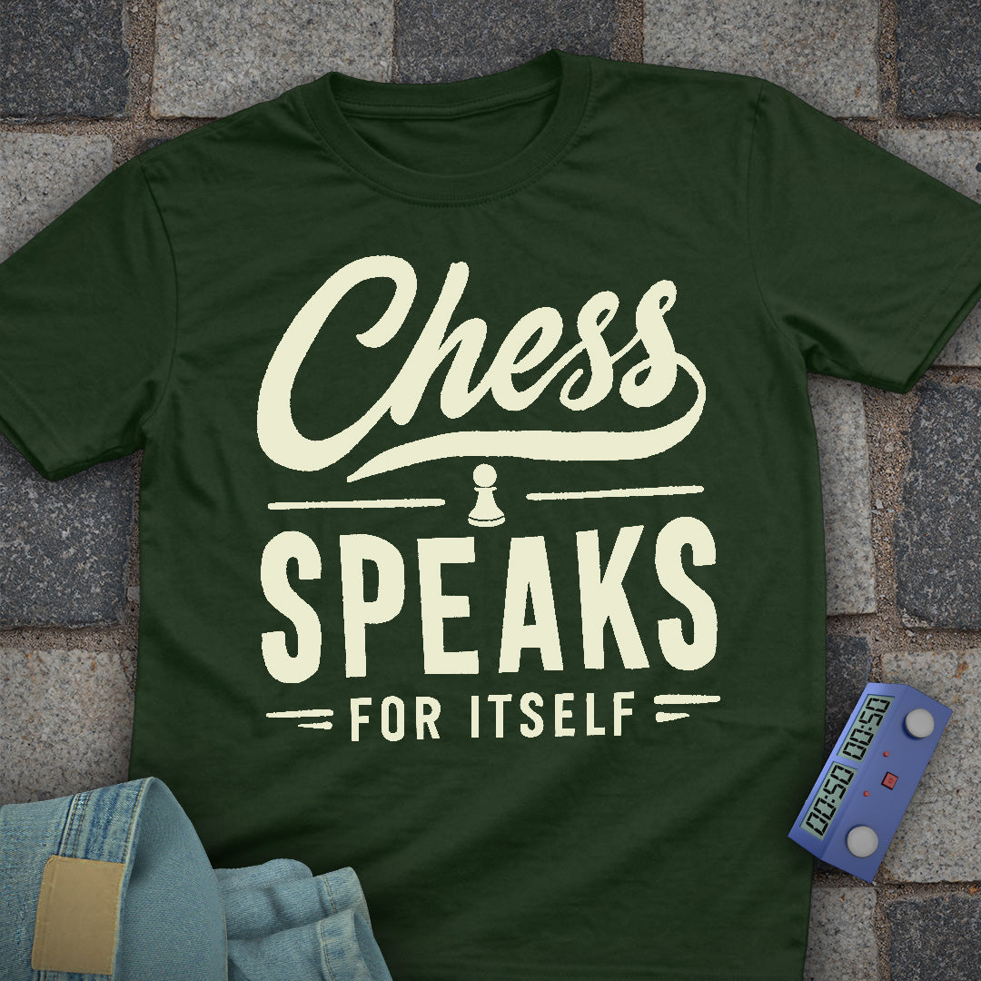 Chess Speaks Itself T-Shirt