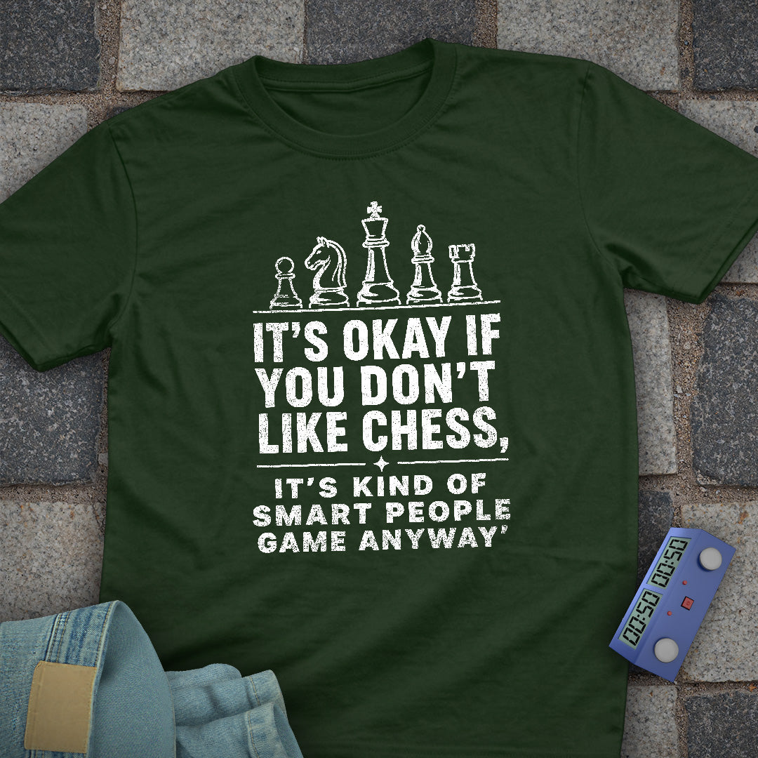Smart People Game Chess T-Shirt