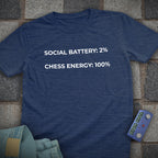 Social Battery Chess T-Shirt