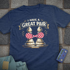 Bishop Pair Bra Chess T-Shirt