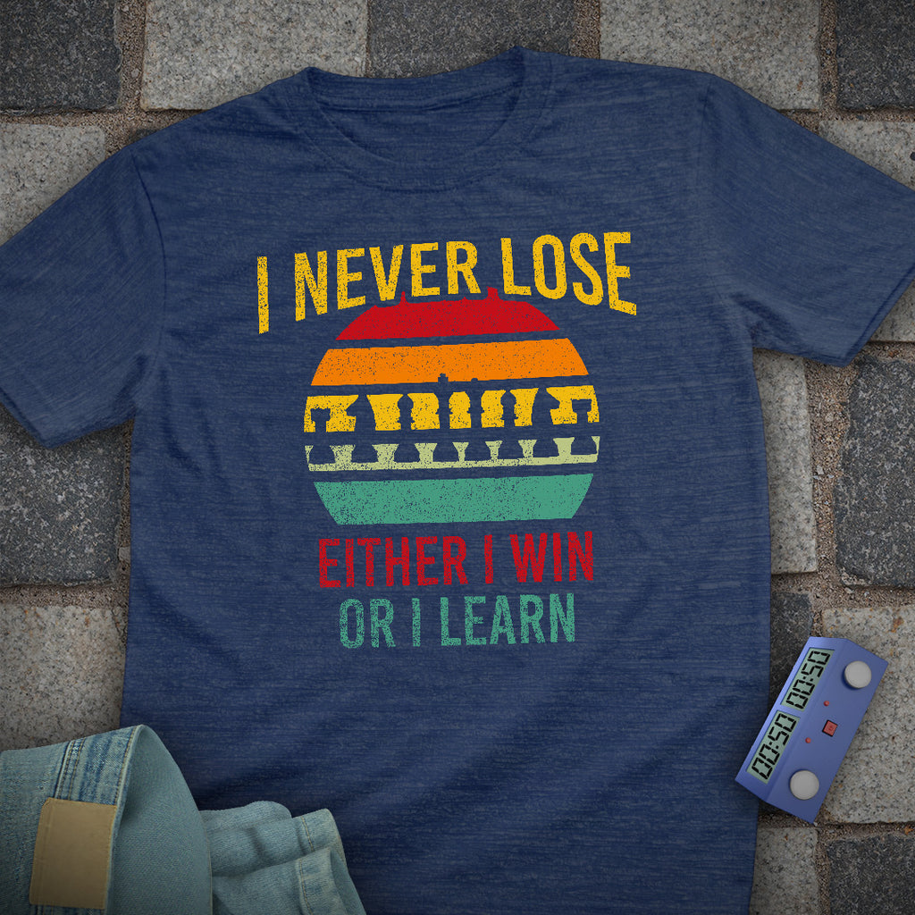 Win or Learn Chess T-Shirt