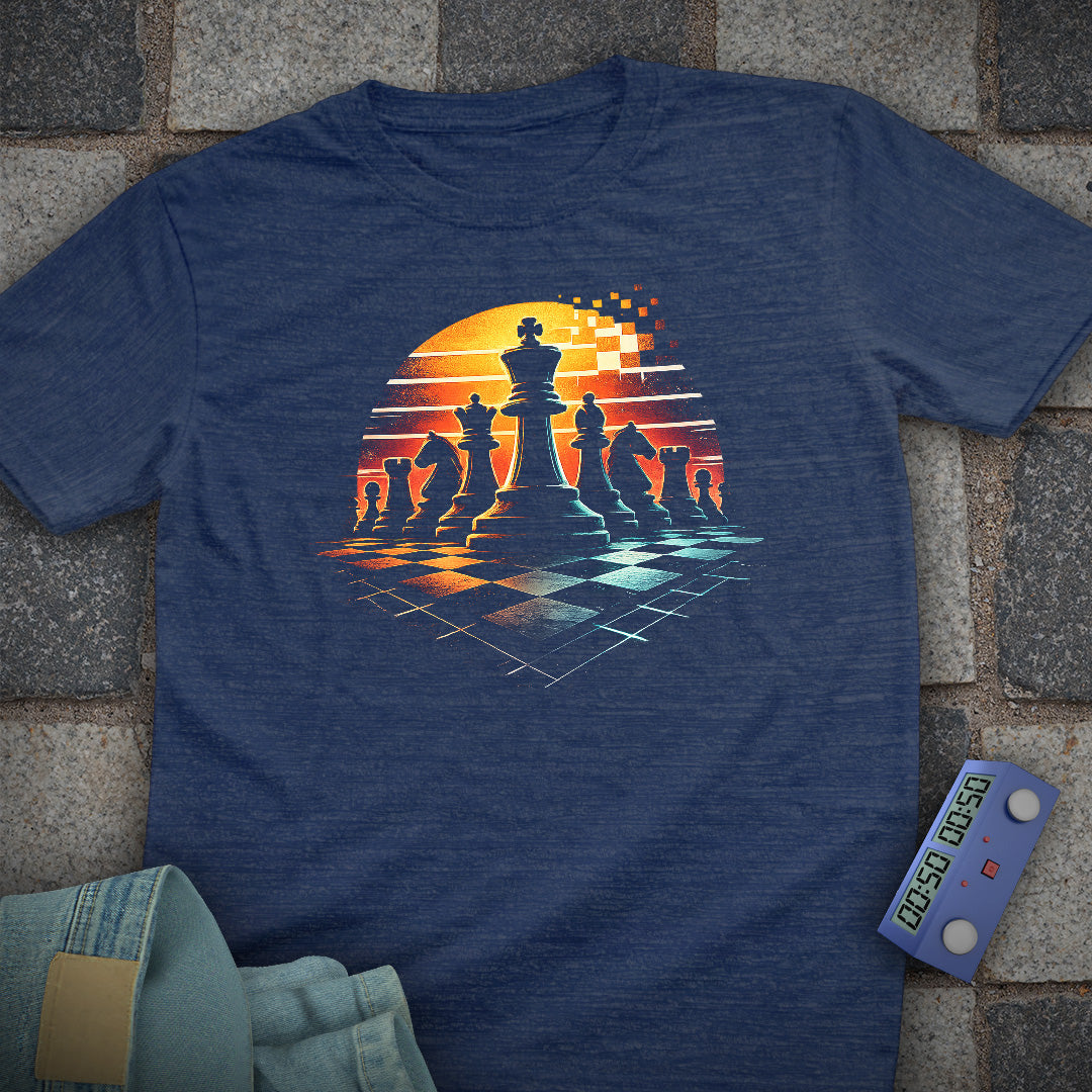 Eighties Style Chess T-Shirt
