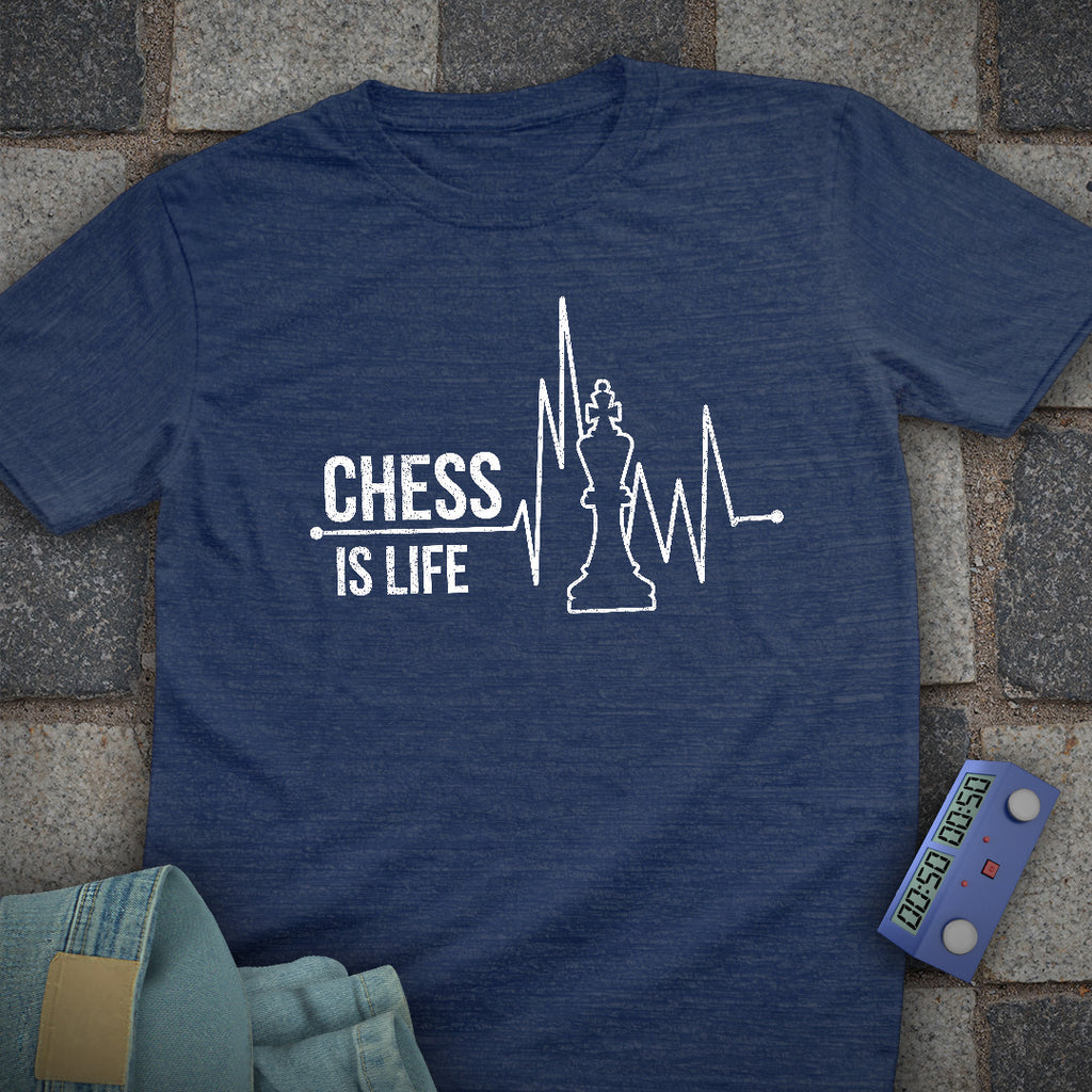 Chess is Life Heart T-Shirt