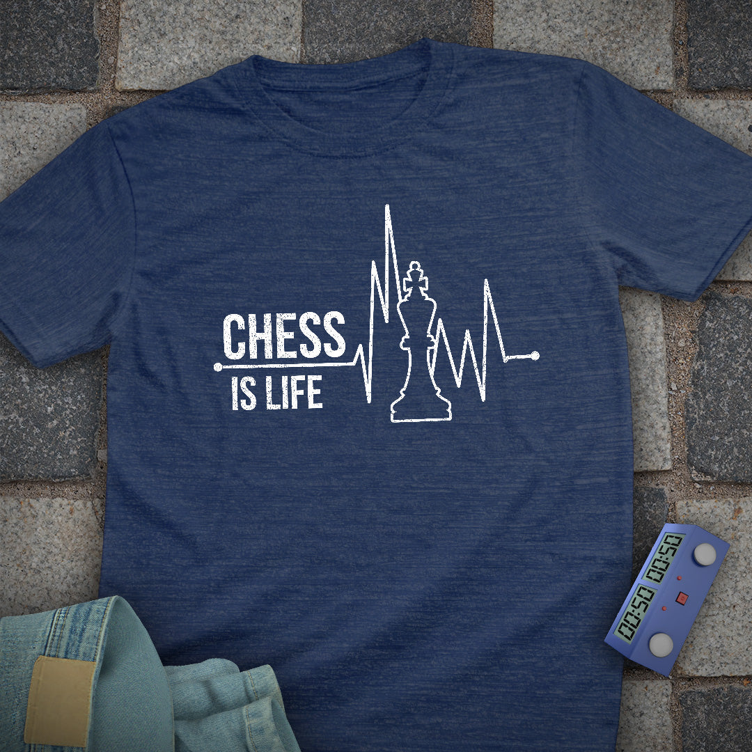Chess is Life Heart T-Shirt