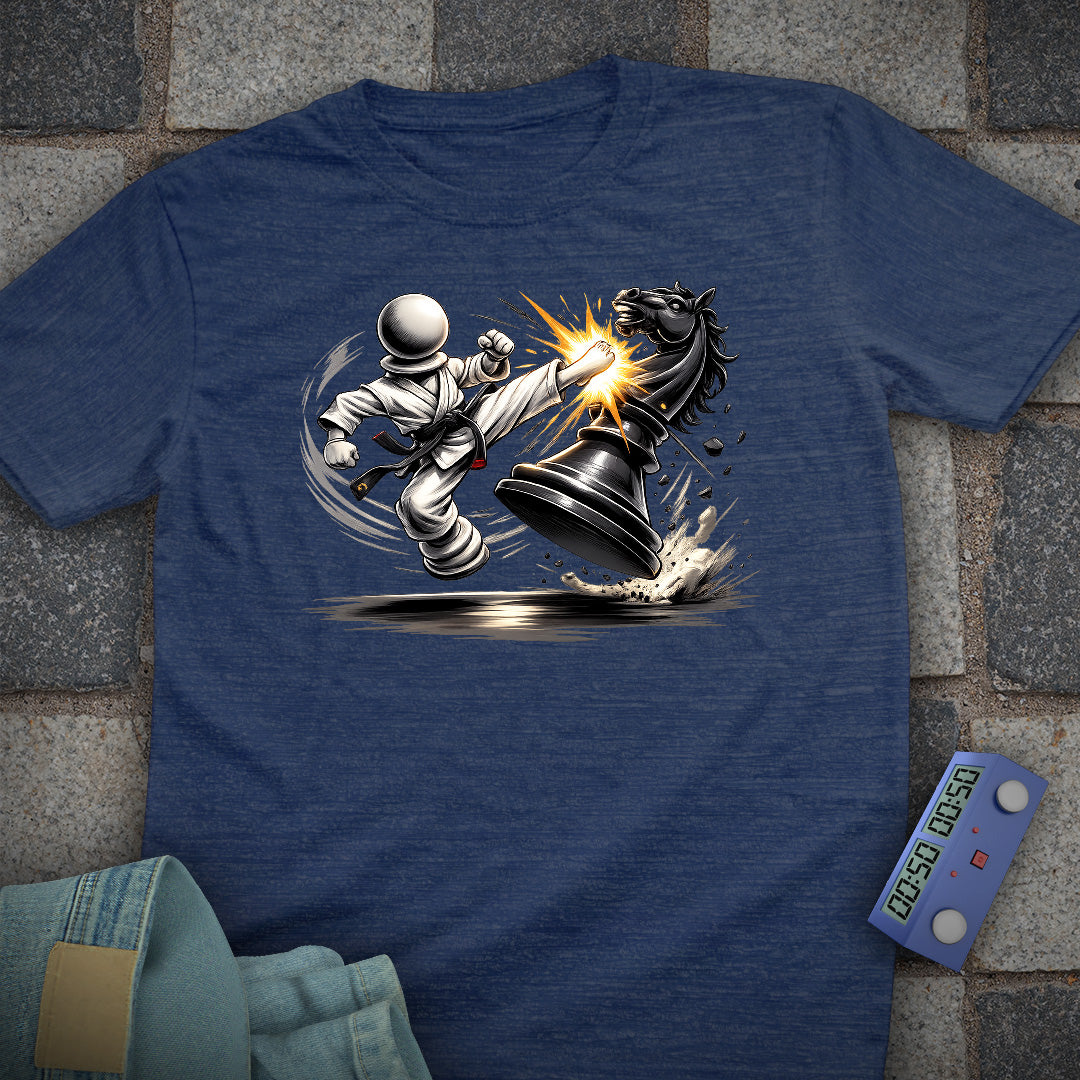Kick the Knight Chess T-Shirt